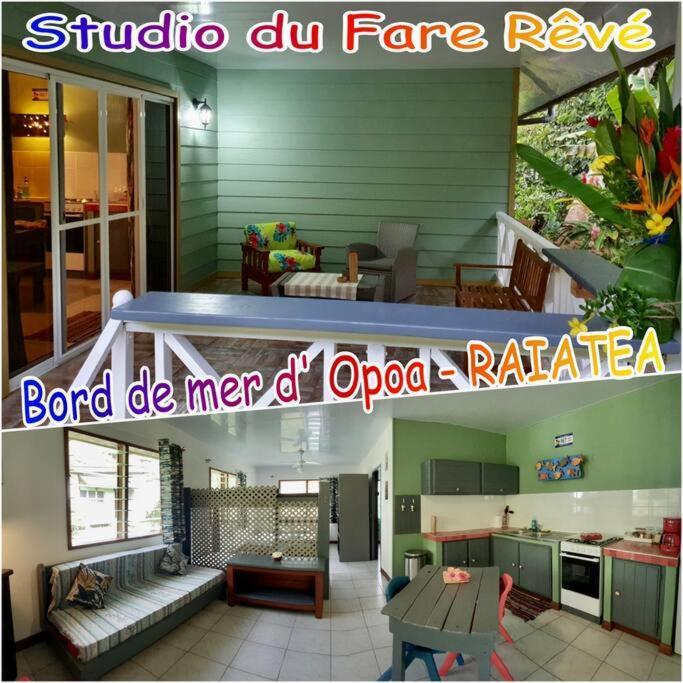 Raiatea, Opoa, Studio Du Fare Reve, Acces Mer Privatif Dış mekan fotoğraf